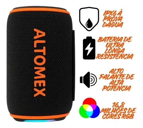 CAIXA DE SOM BLUETOOTH ALTOMEX 30W - Foto 2