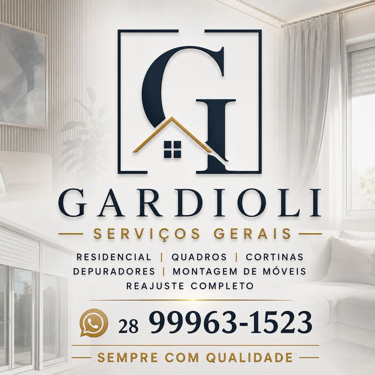 Todos os tipos de serviços residencial 