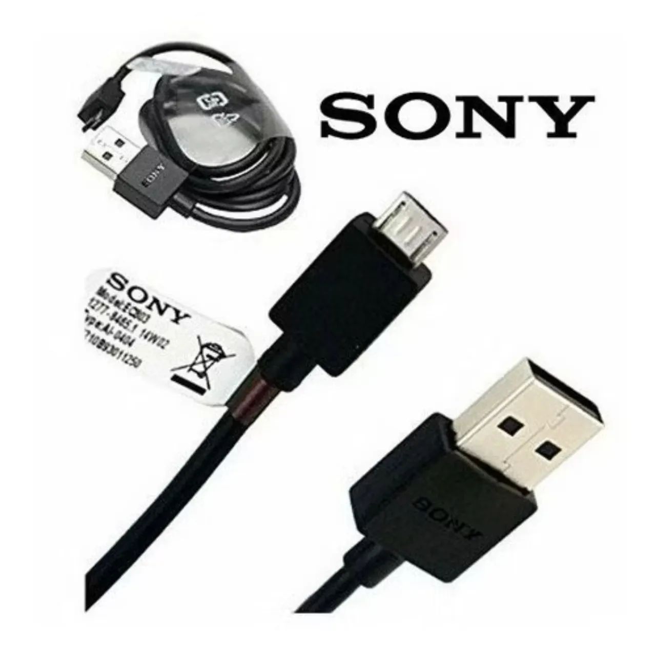 Kit 02 Cabos Sony Micro USB V8 - Foto 2