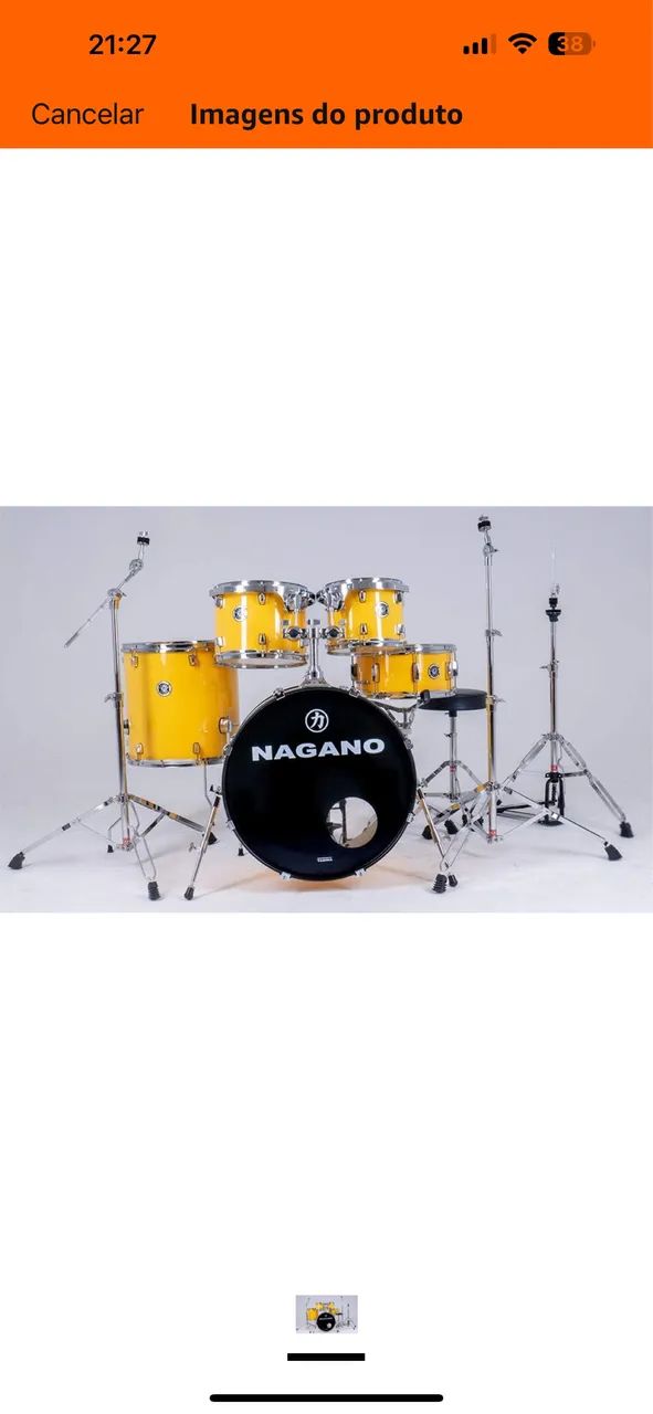 Bateria Nagano Garage Rock - Foto 2