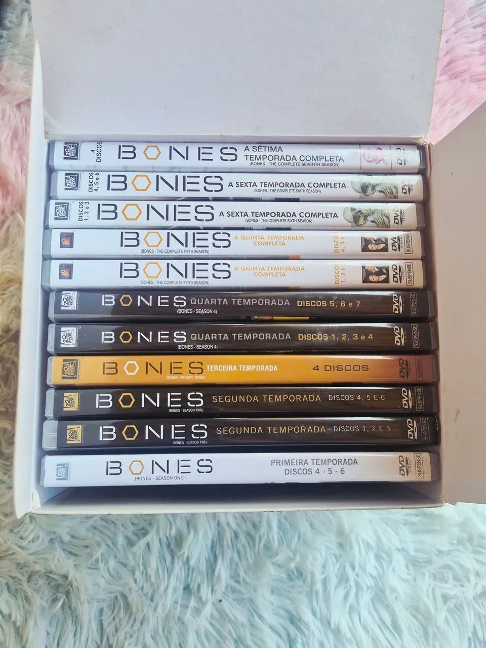 Box Bones Temporadas 1-7 Em Dvd - Foto 2