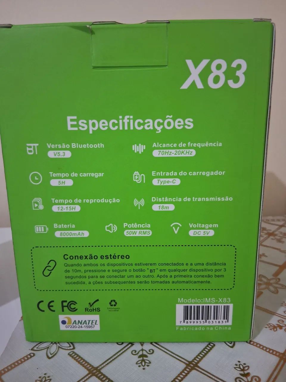 Caixa da imenso x83 muito nova - Foto 4