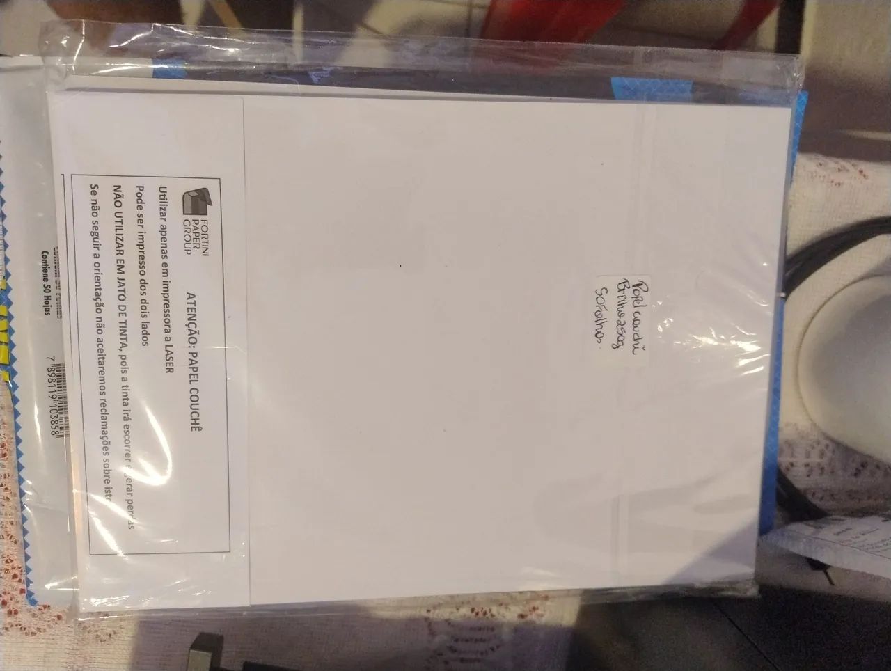 Papel couchê 250 gramas - Foto 2