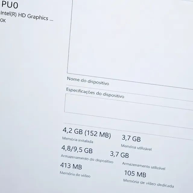 Notebook Samsung Essentials E34(com problema em tela e dobradiça) + Memoria ram extra 8gb  - Foto 4