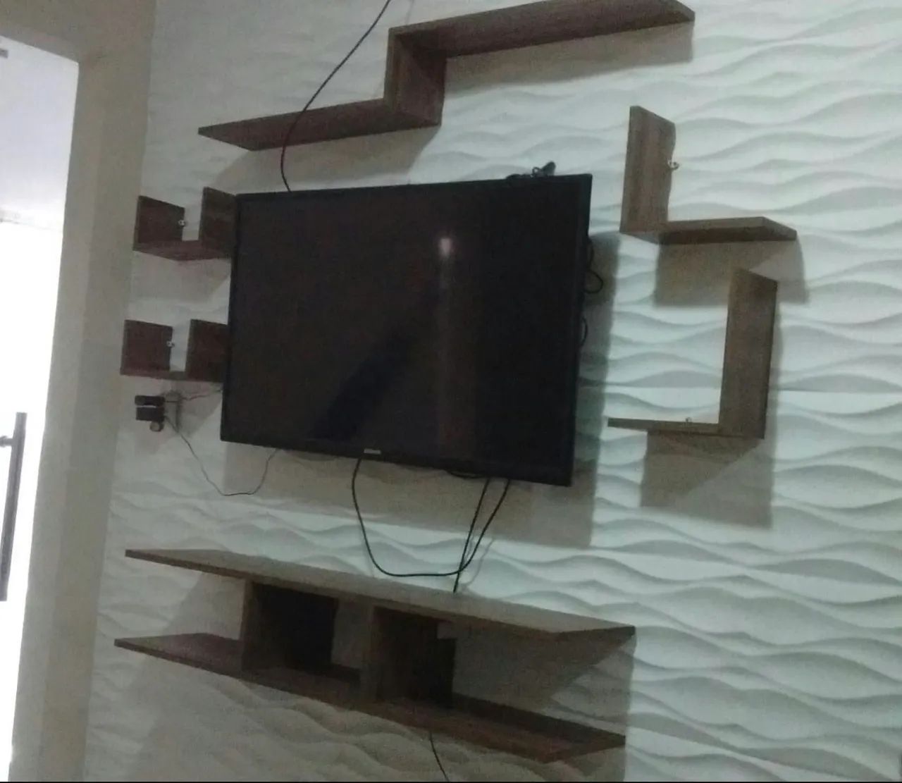 Rack flutuante para sala - 6 peças