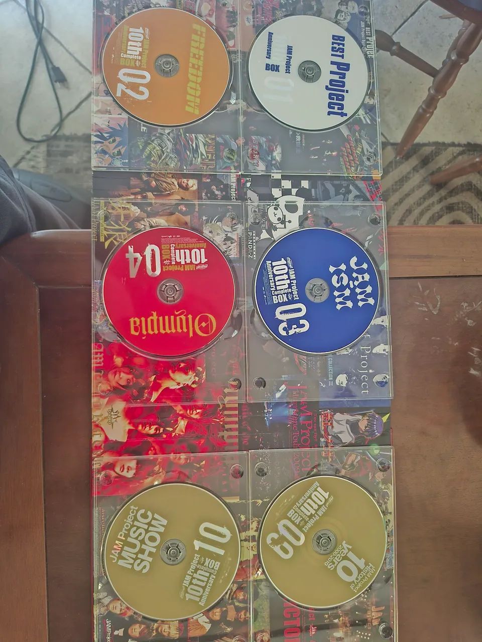 JAM Project 10th Anniversary Complete Box - CDs, DVDs etc - Vila