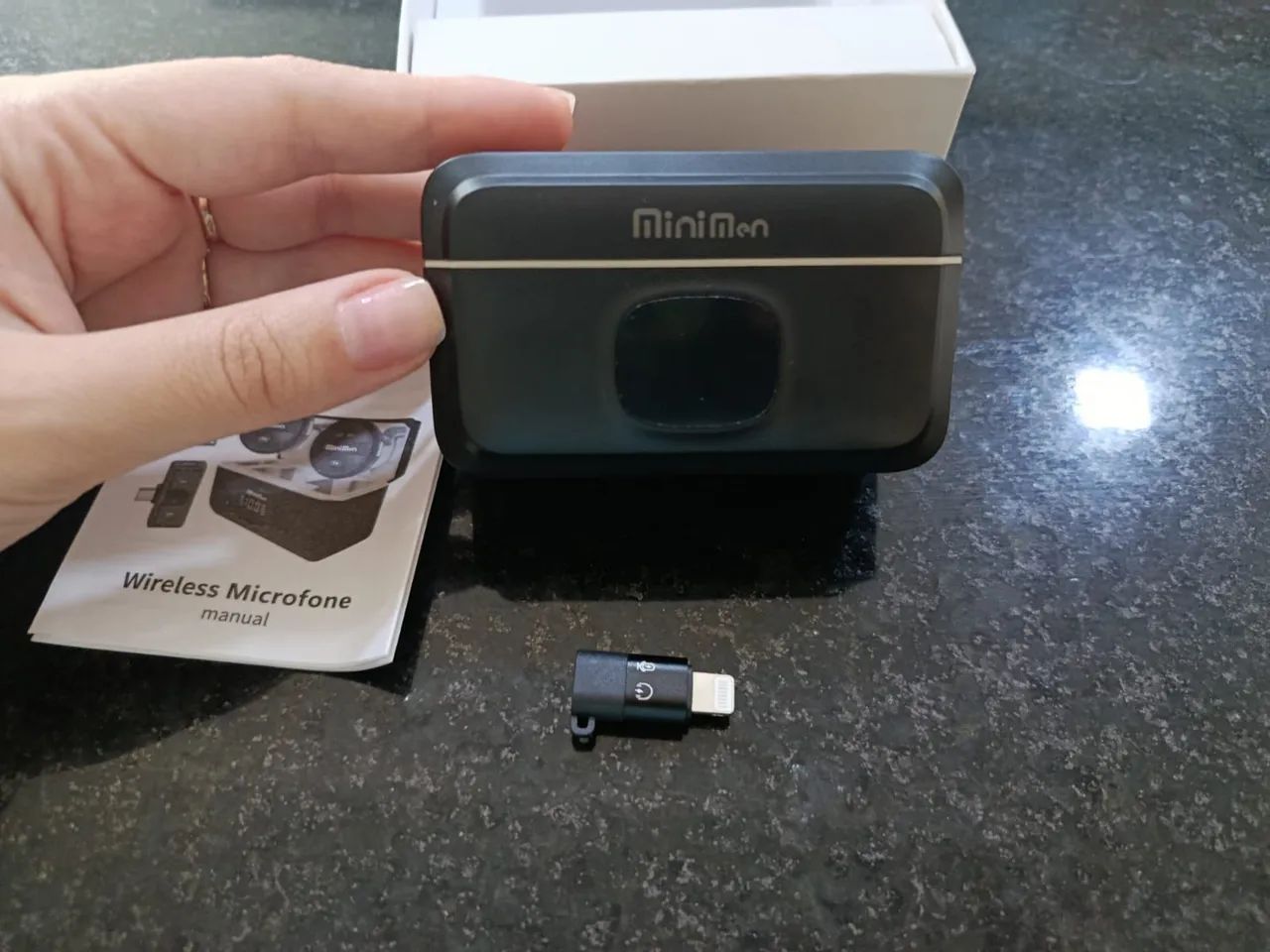 Microfone lapela e ima - Foto 2