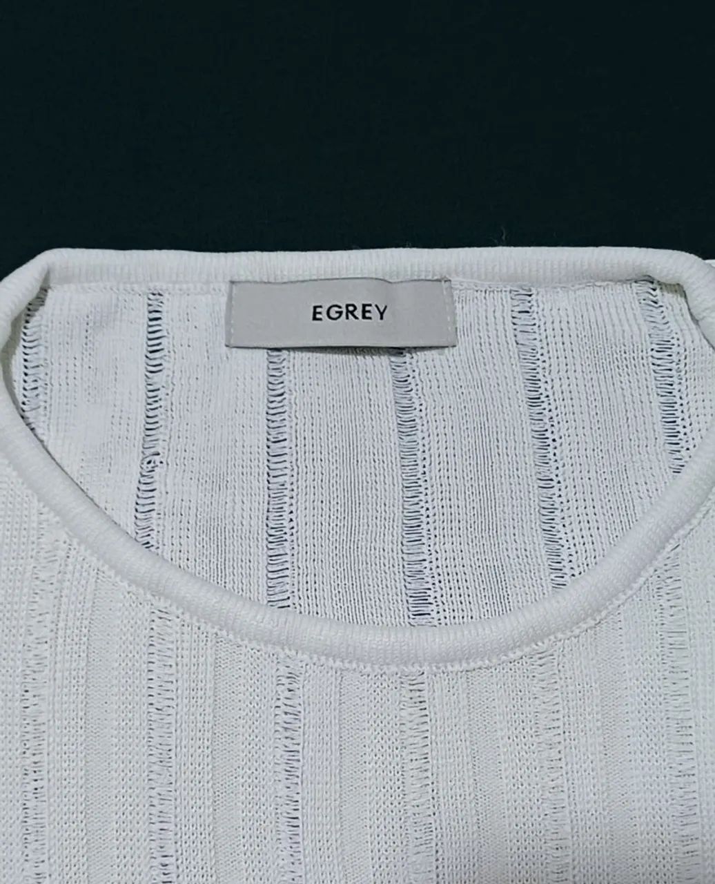 Blusa Off White Regata EGREY - Foto 3
