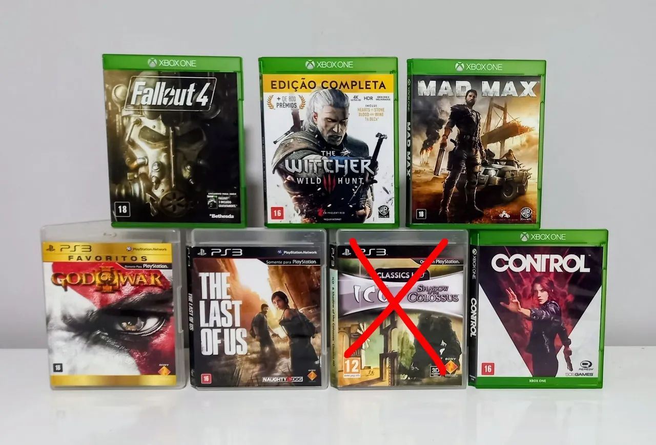 Jogos Xbox One e Series X e PS3 FRETE GRÁTIS