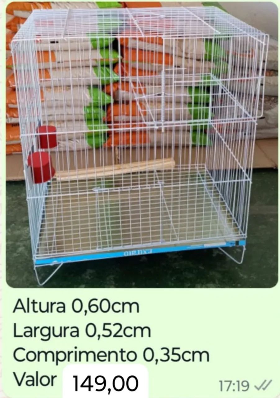 Gaiolas para pássaros
