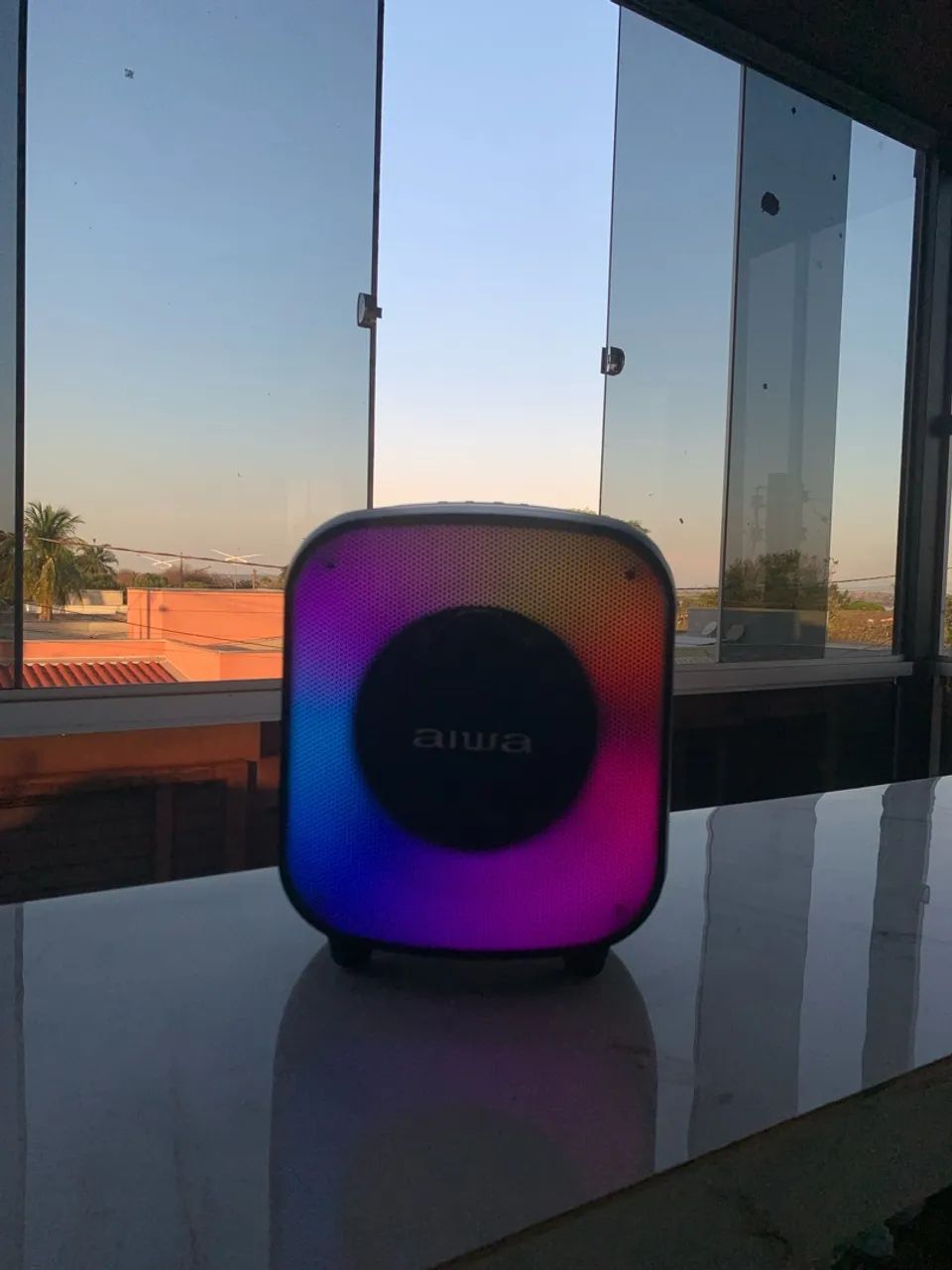 Vendo caixa de som AIWA  - Foto 4