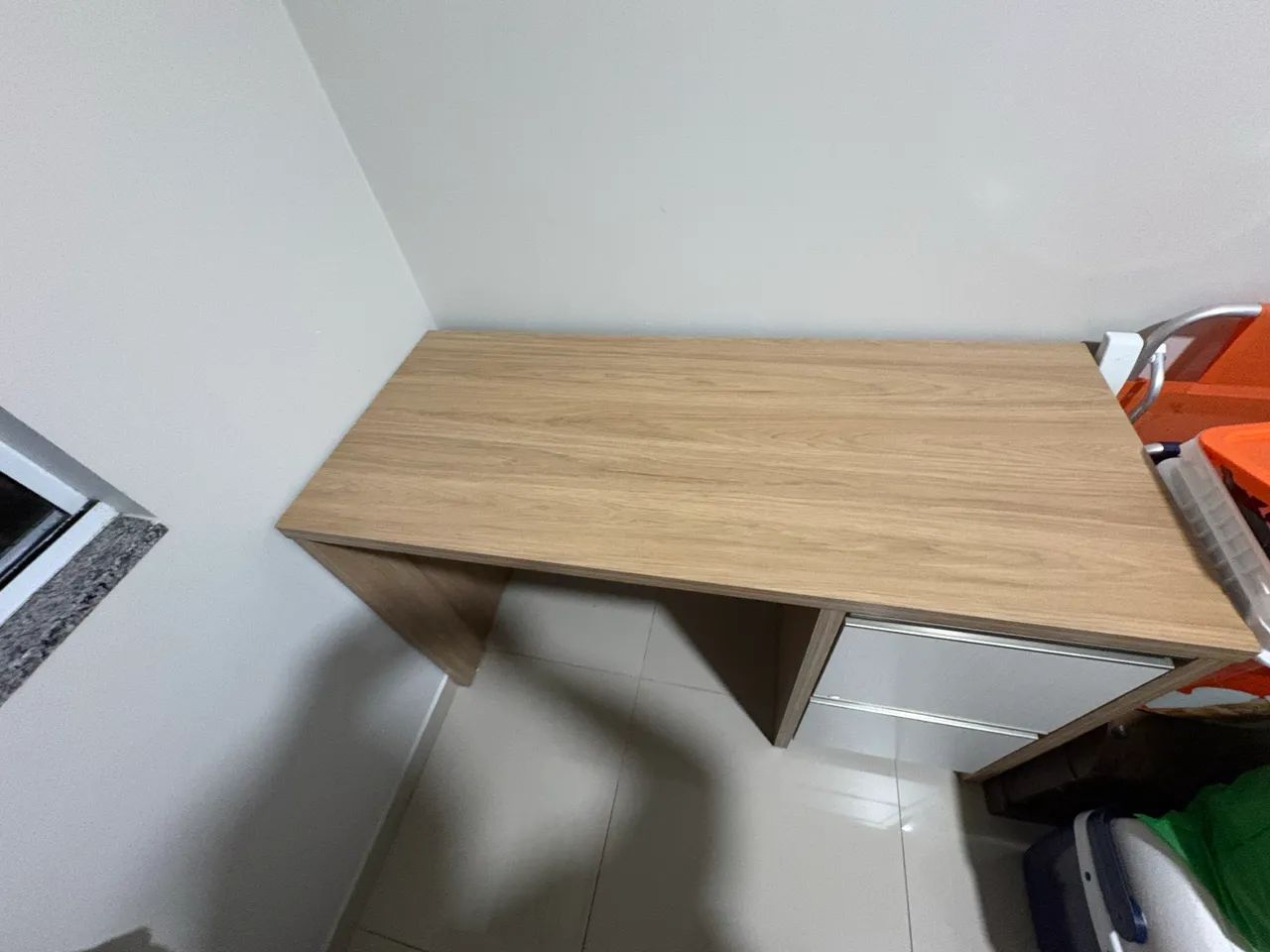 Mesa de Escritório com 2 Gavetões em MDF - Foto 4