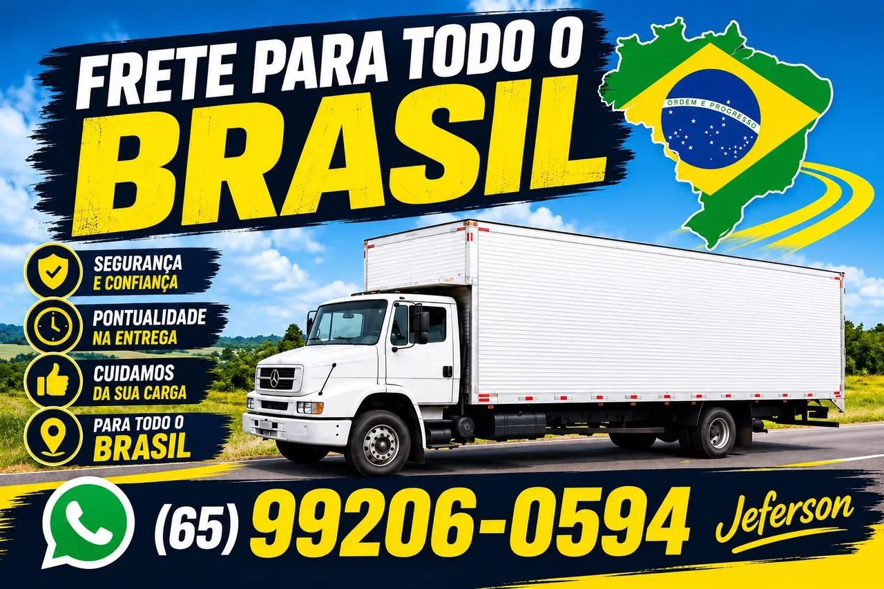 frete para todo Brasil 