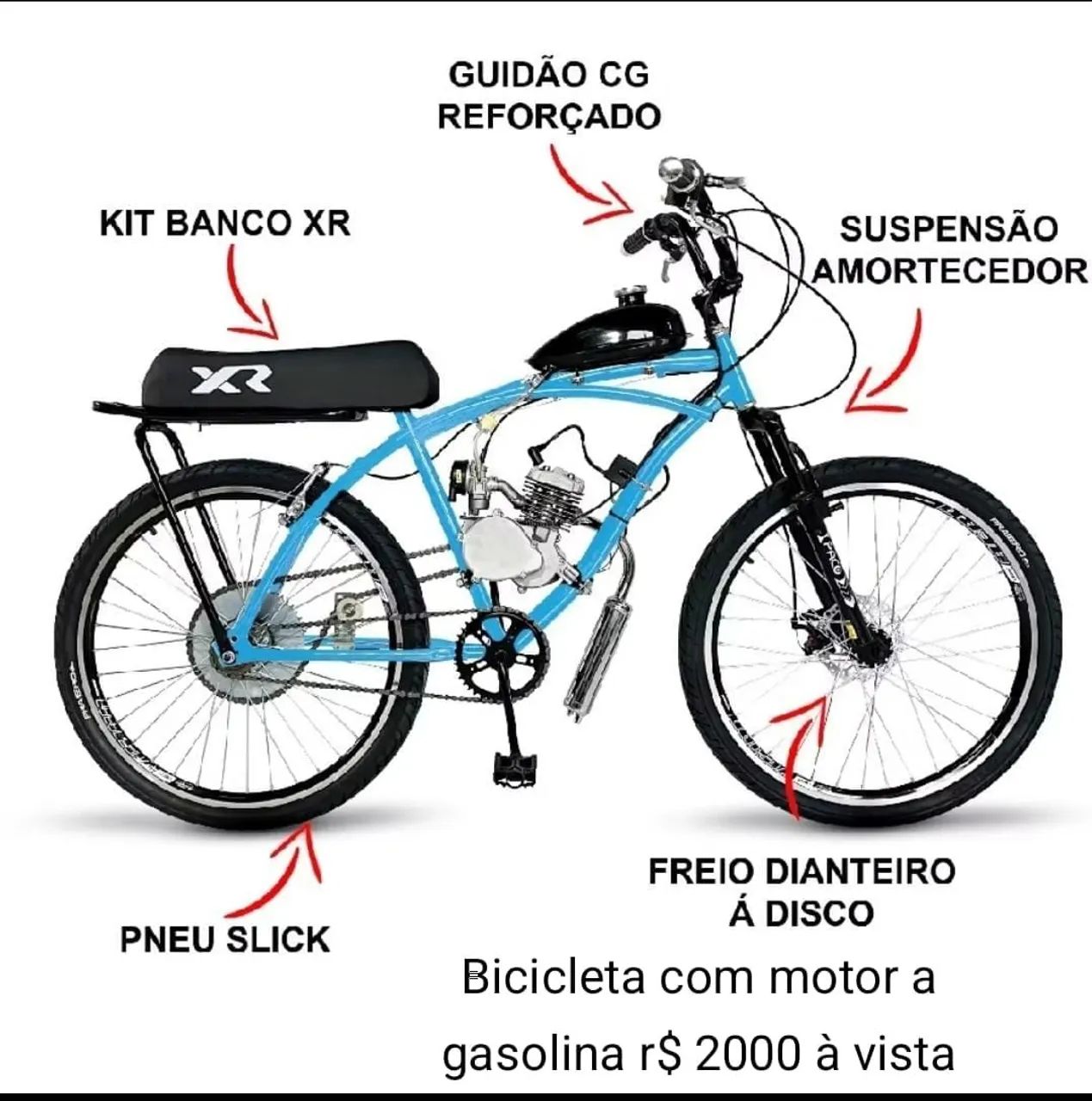 Bicicleta gasolina 
