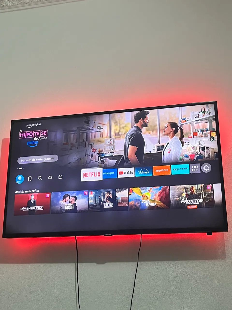 Tv Samsung 48 smart + Fire tv Amazon - Foto 2