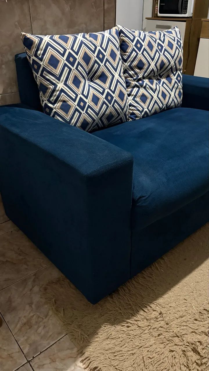 Sofá 2 lugares Blue 463752730310748162