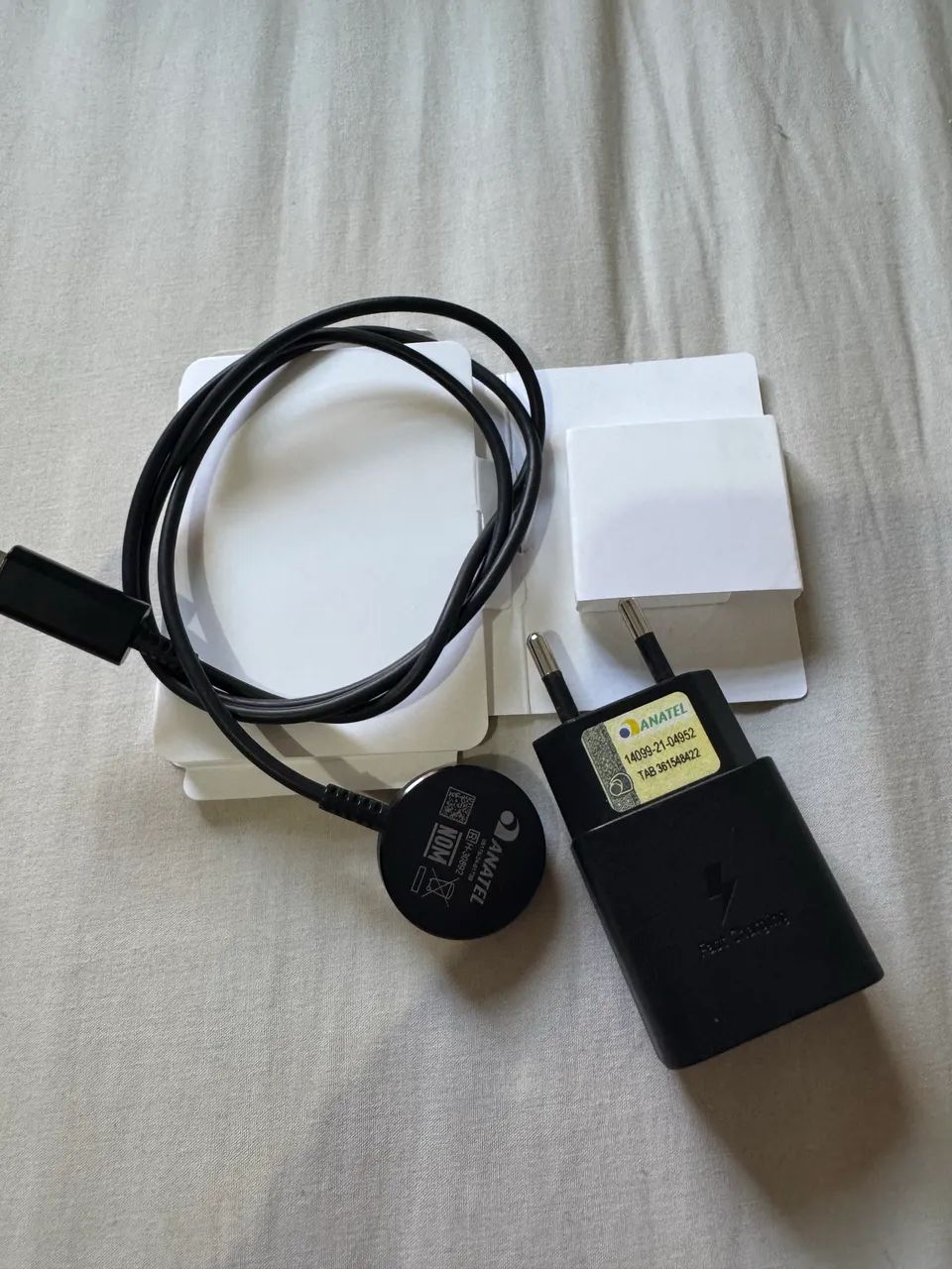 Carregador e cabo smart Watch Samsung ORIGINAL  - Foto 3