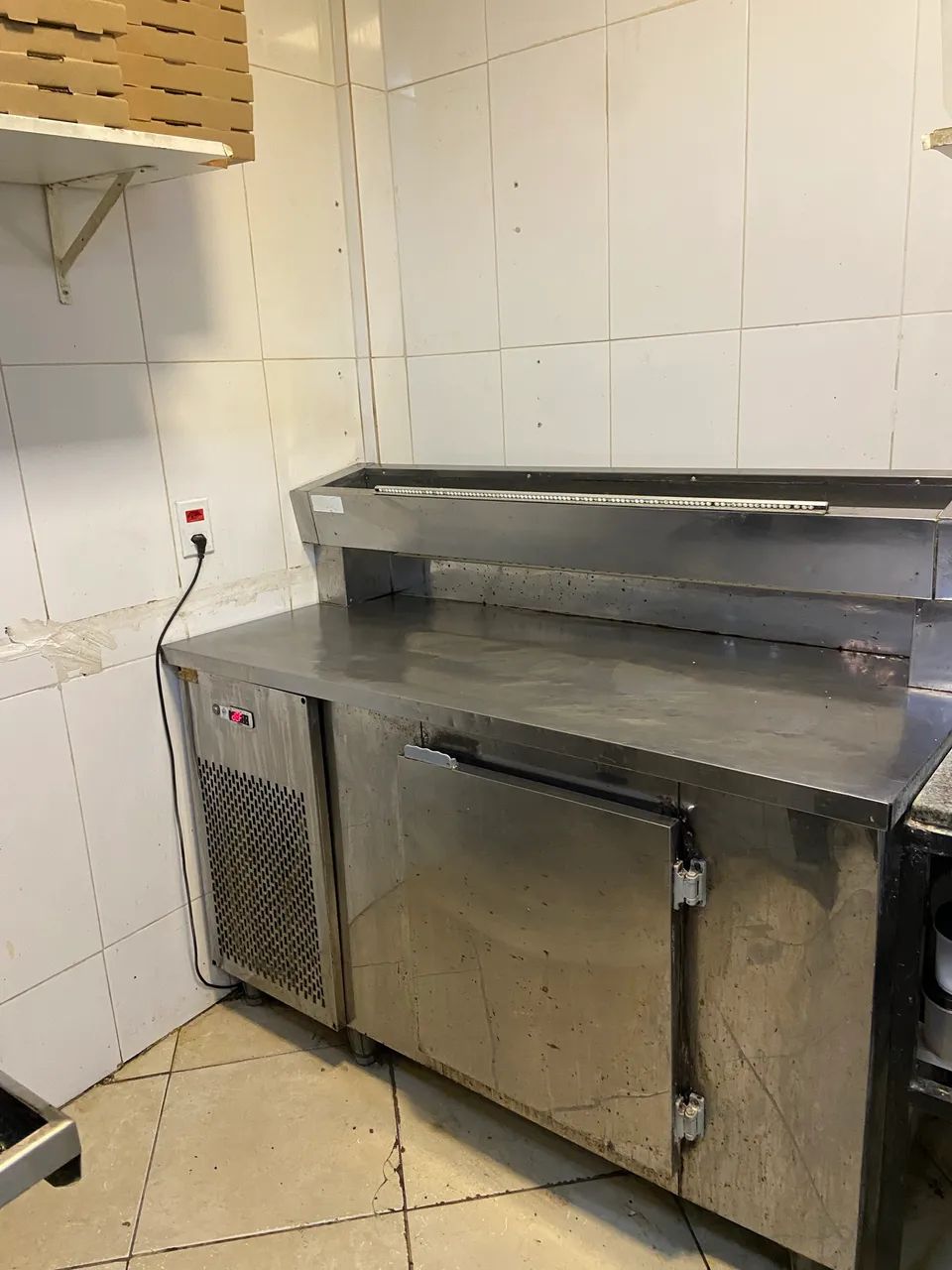 Balcão refrigerado com pista fria  - Foto 4