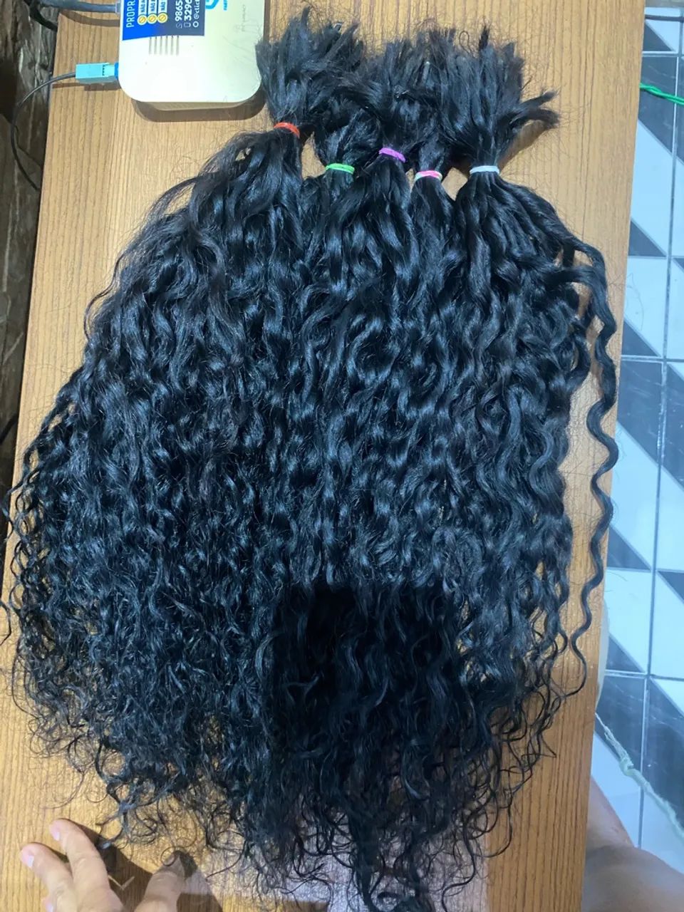 Mega hair cacheado  - Foto 4