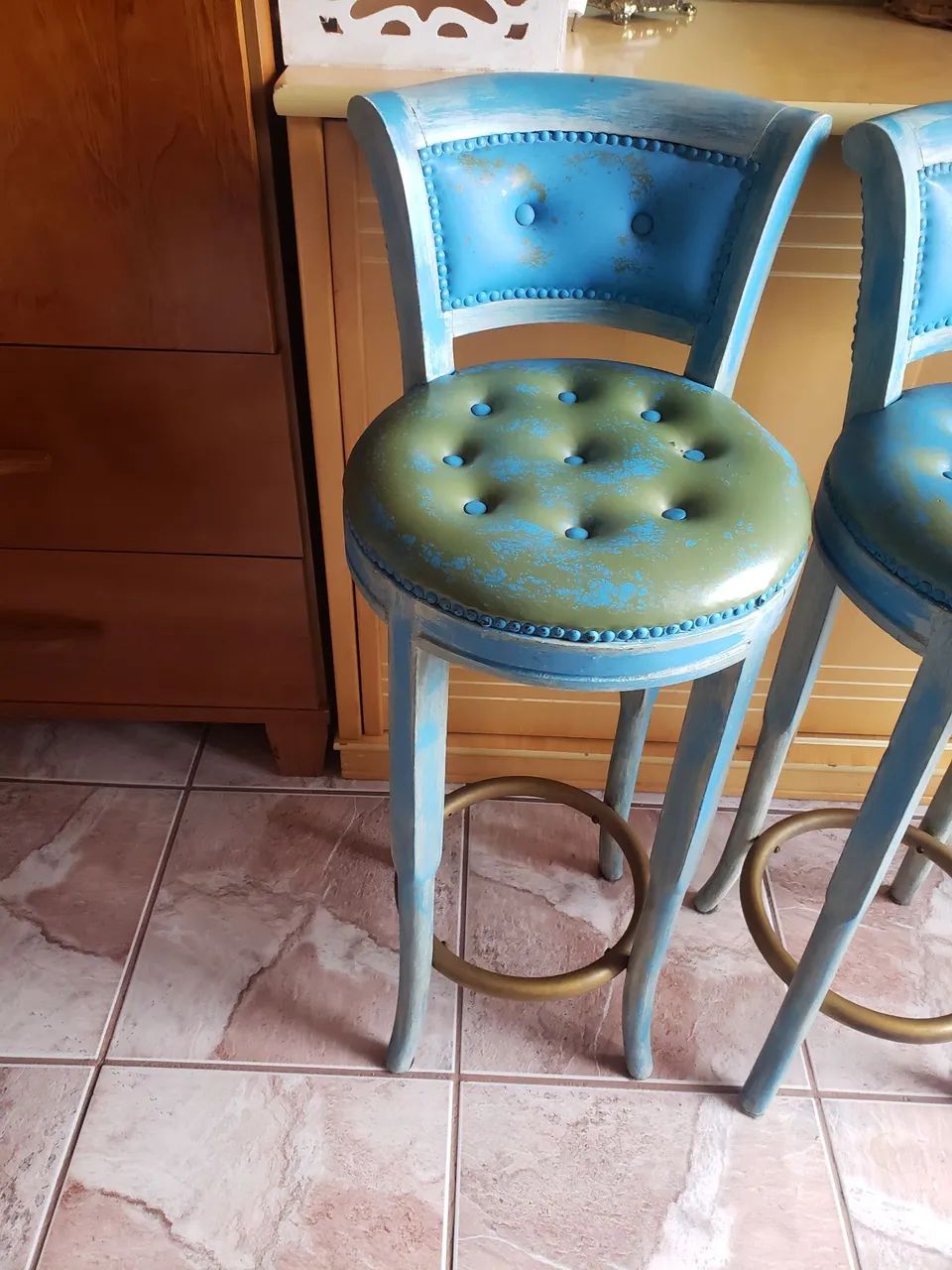 3 Banquetas de barzinho . - Foto 2