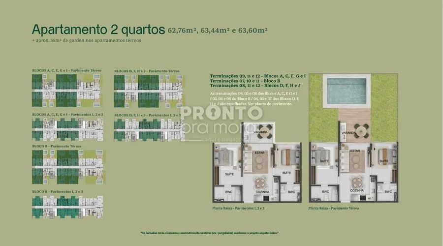 Apartamento com 2 quartos em Carneiros - Foto 2