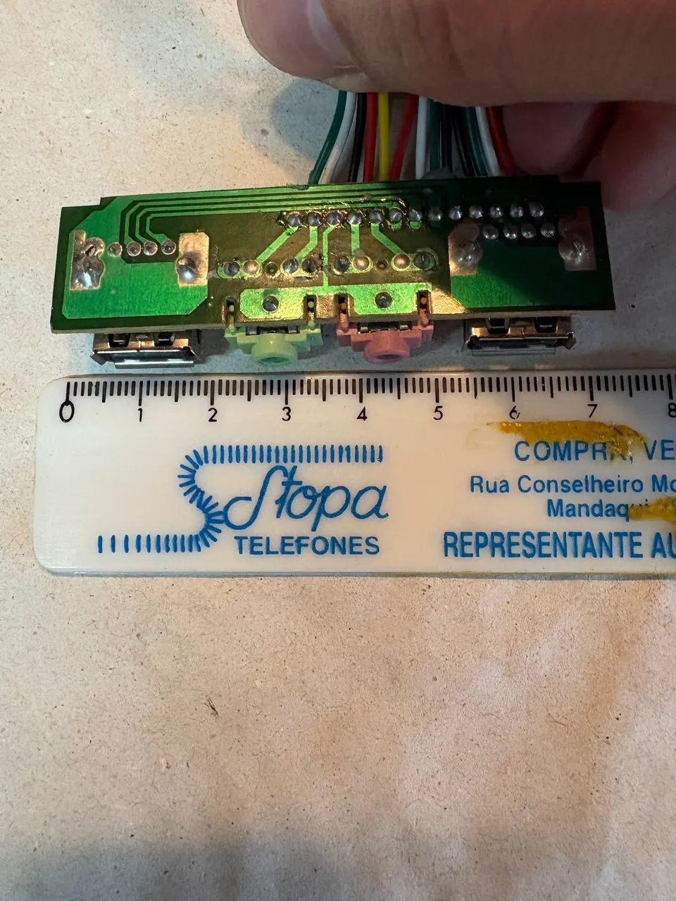 Placa USB Frontal de Gabinete Multilaser GA112  - antiga Leia - Foto 5