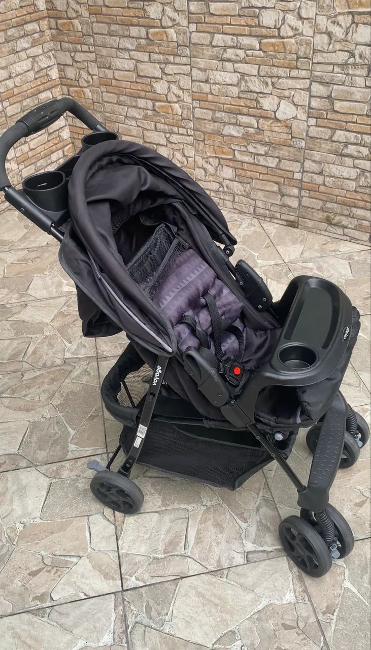 Carrinho de bebê e mini berço - Foto 3