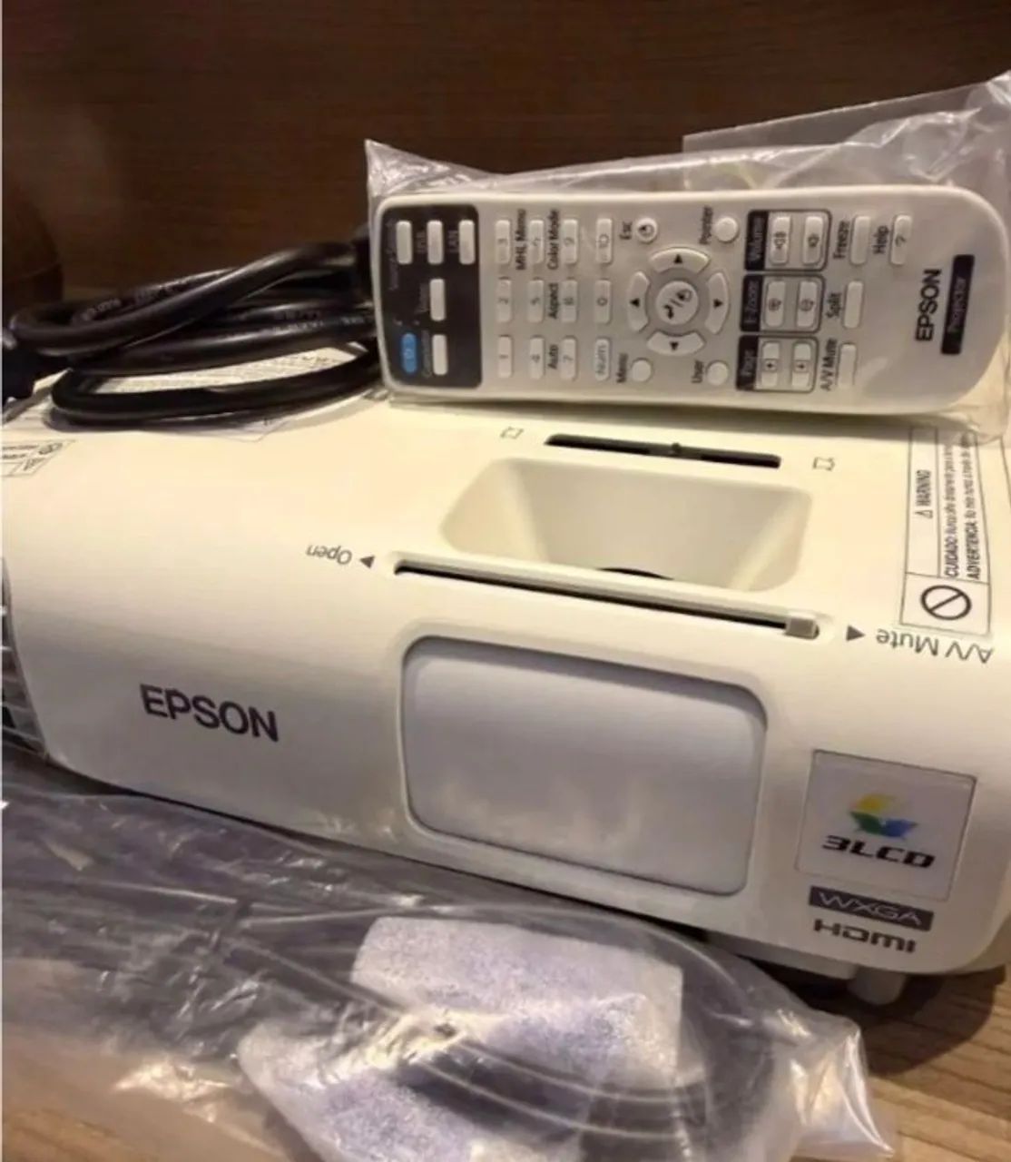 Projetor Epson PowerLite W29, 3000 Lúmens, WXGA