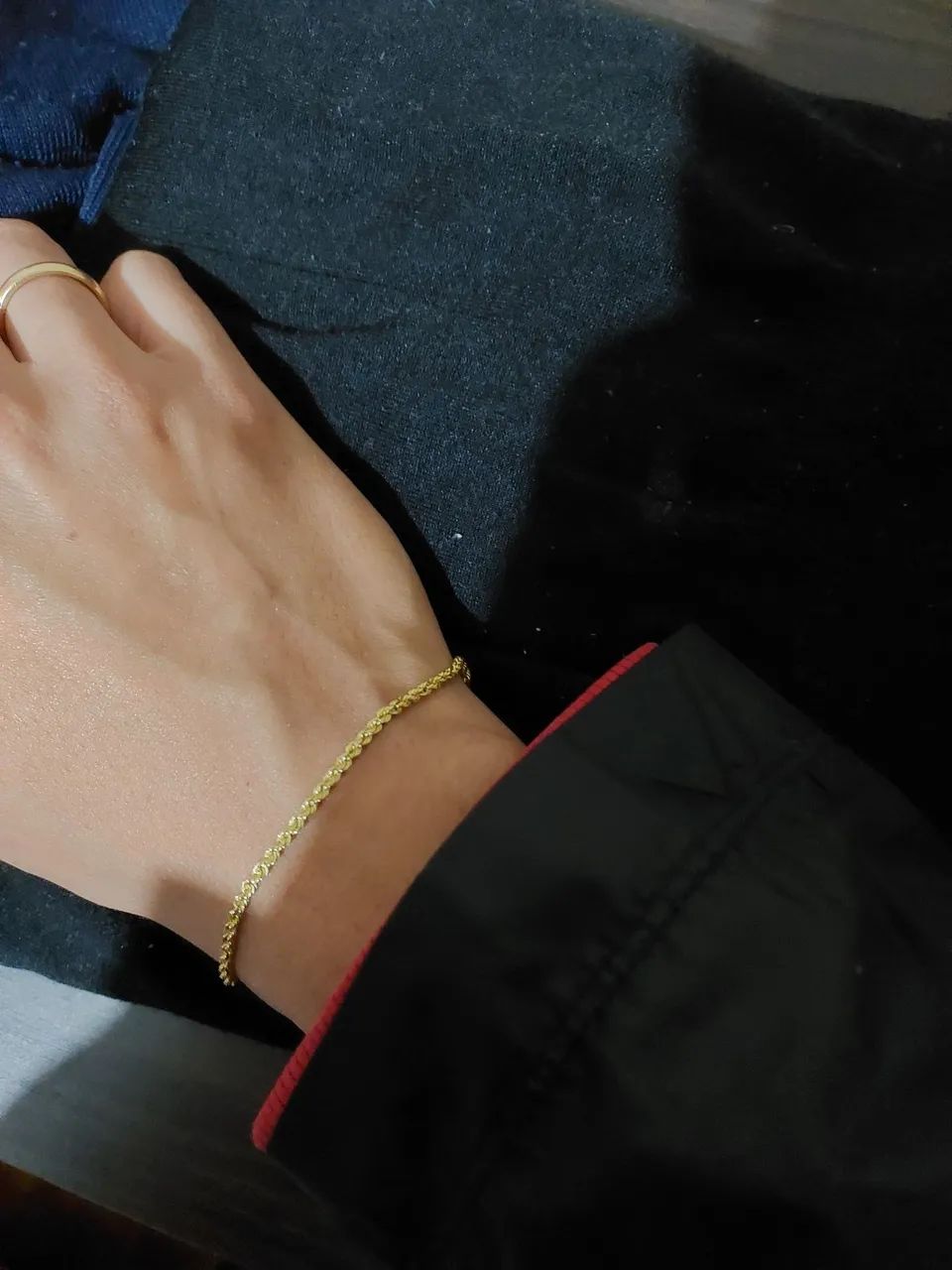 Pulseira de ouro 18 kilates - Foto 2