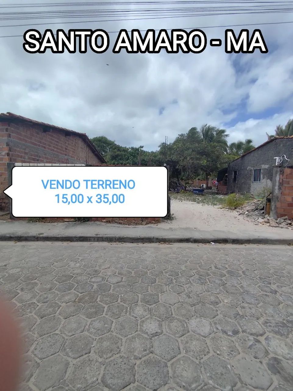 Vendo TERRENO em SANTO AMARO-MA 