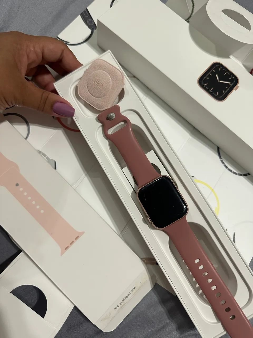 Apple Watch séries 5 rose  - Foto 4