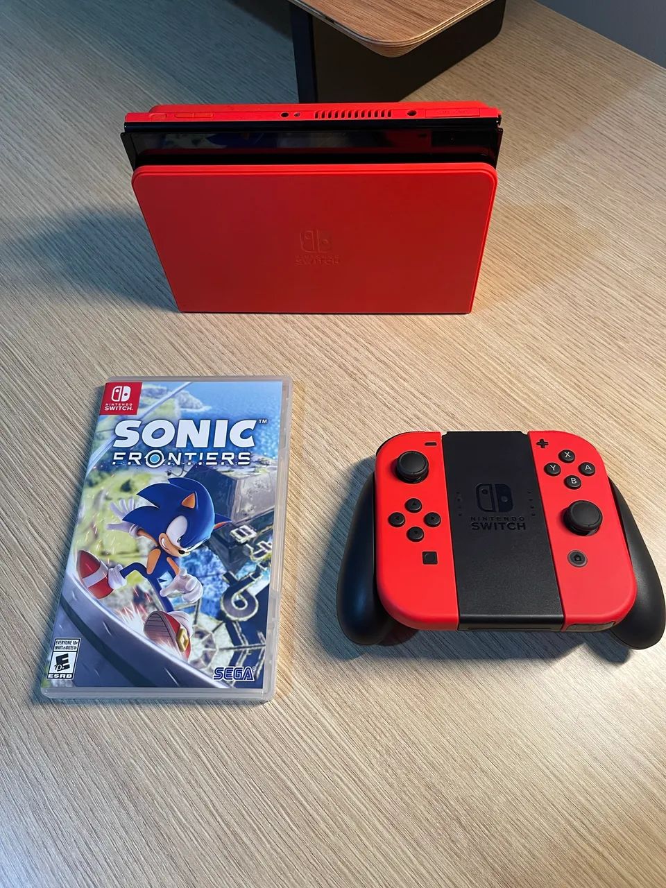 Nintendo Switch Oled - Vermelho - Edição Mário - Foto 5
