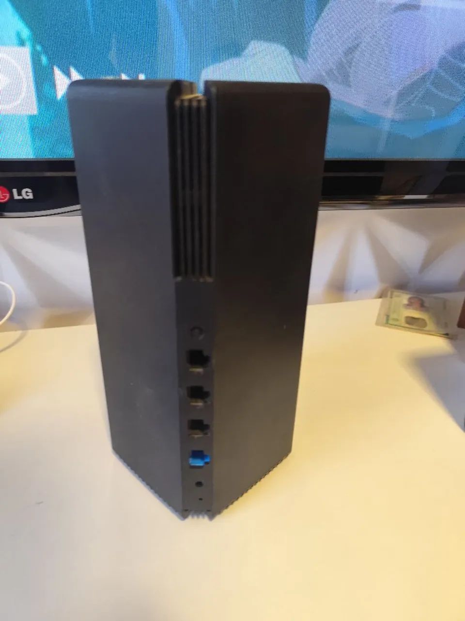Roteador Xiaomi AX3000 ( sem fonte e travado no led laranja)  - Foto 4