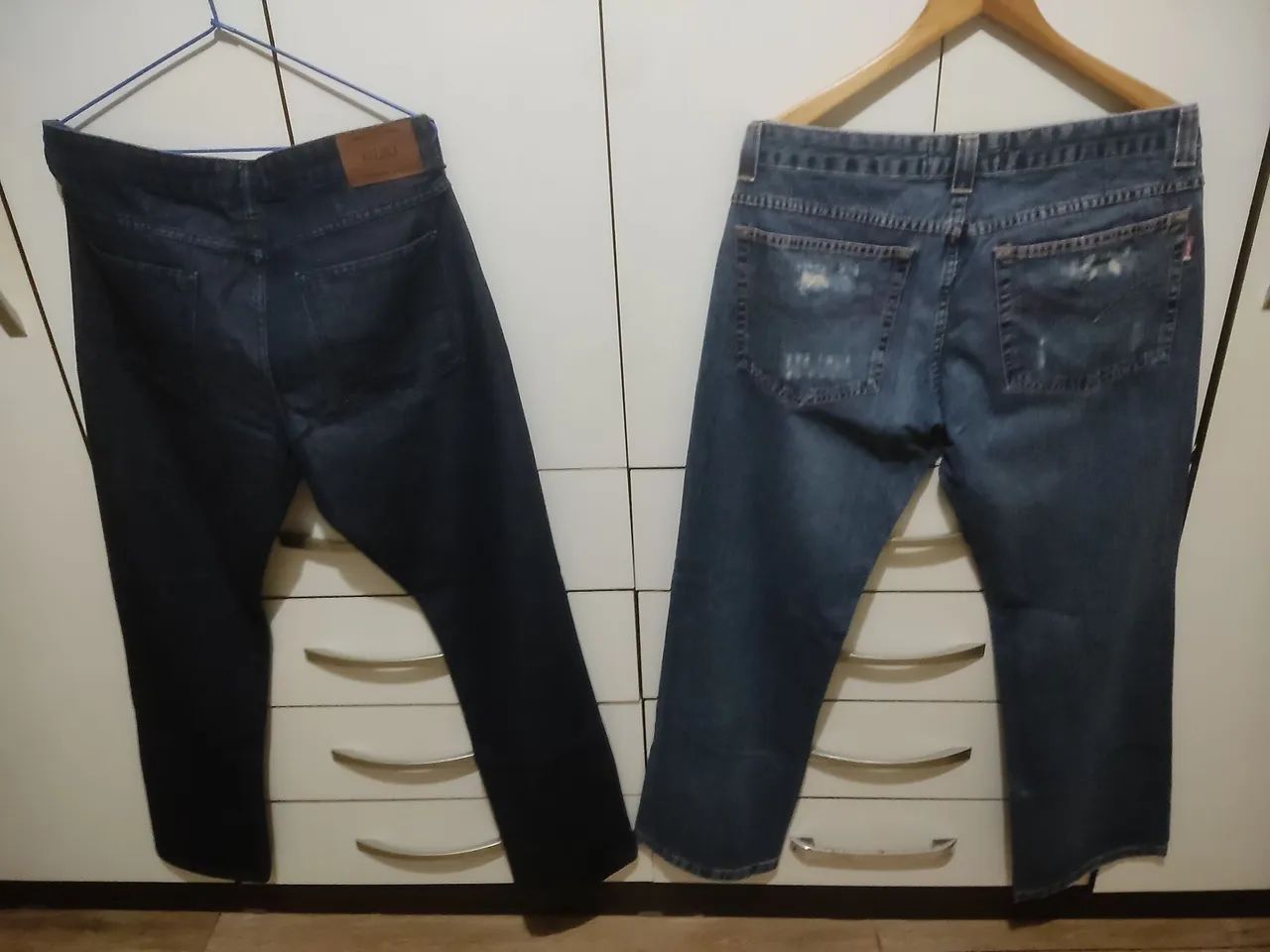 Calças Vivelero'a e Vilejack 46 usadas boas  - Foto 2