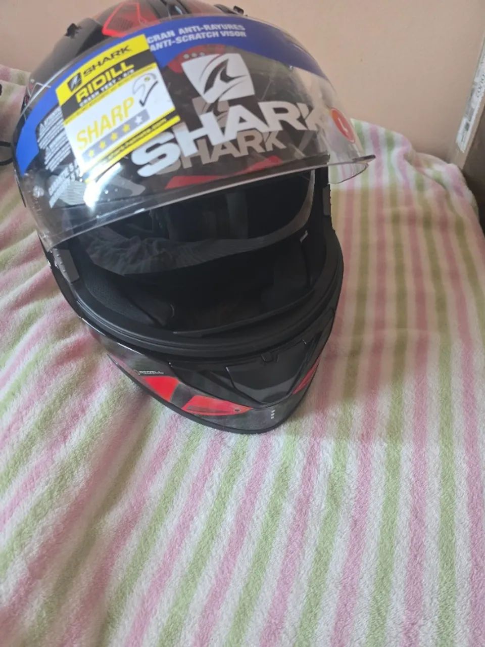 Capacete  marca Shark, modelo RIDILL  - Foto 3