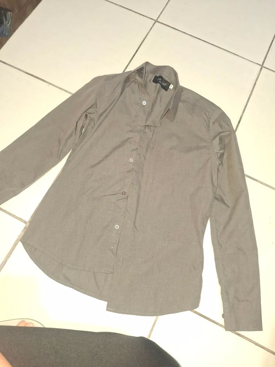Camisa social masculina P - Foto 2
