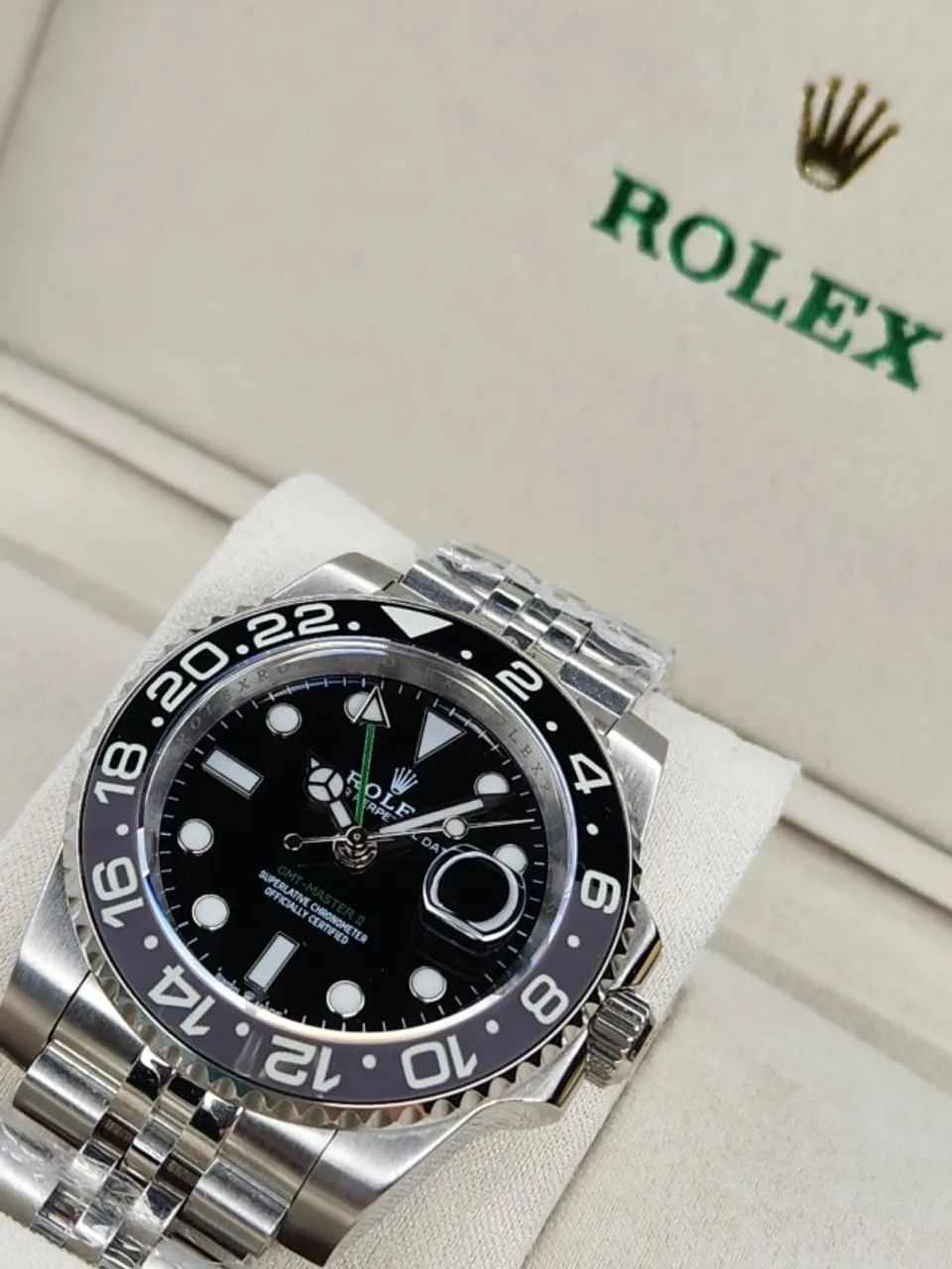 Relogio Rolex GMT Bruce Wayne LINHA PREMIUM