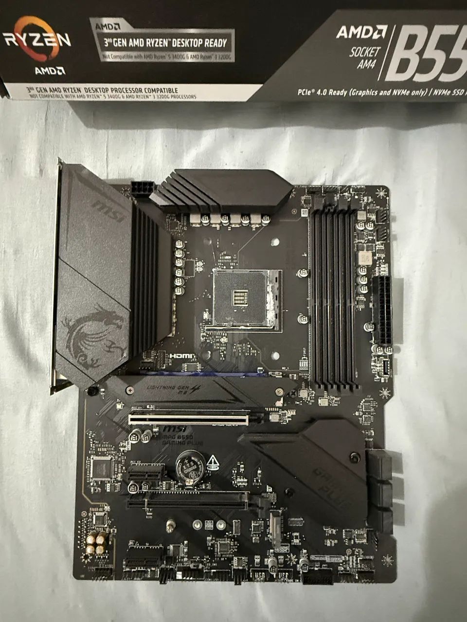 Placa Mãe MSI MPG B550 Gaming Plus - Foto 5