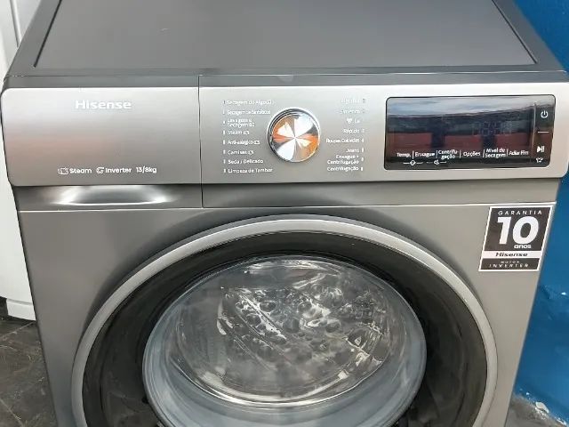 Lava e Seca 13kg Hisense NOVA - Foto 4