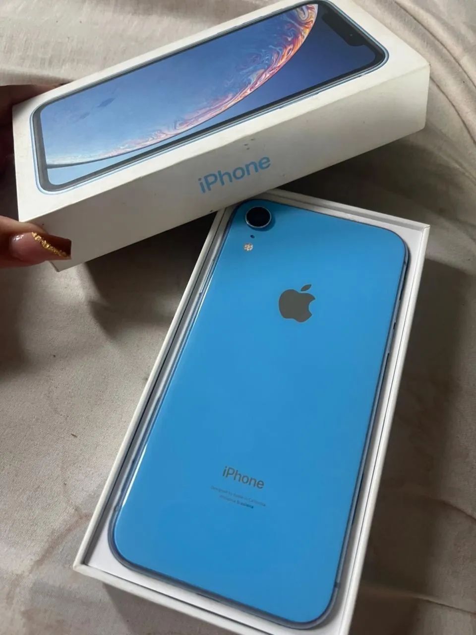 iPhone XR Azul 128gb - Celulares e Smartphones - Jardim Chapadão