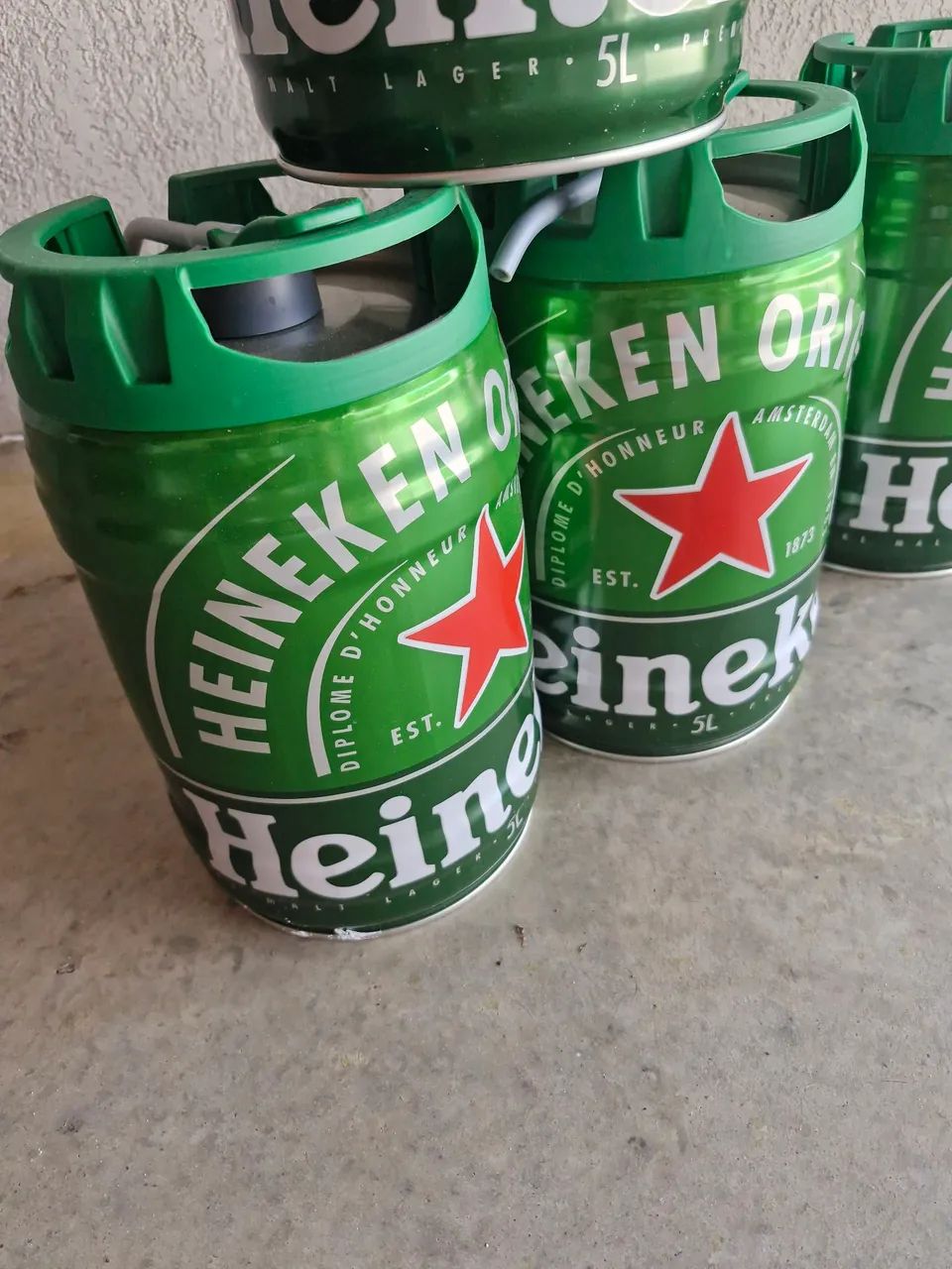 Barril de Heineken 5l. Vazio - Foto 2