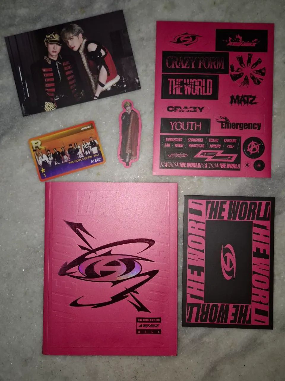 Ateez THE WORLD EP.FIN: WILL ver. Diary - Foto 2