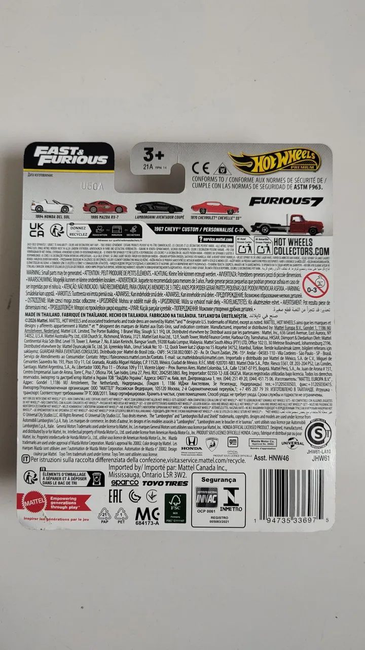 Hot Wheels Premium - 1967 Chevy C10 Custom - Velozes e Furiosos - Foto 4