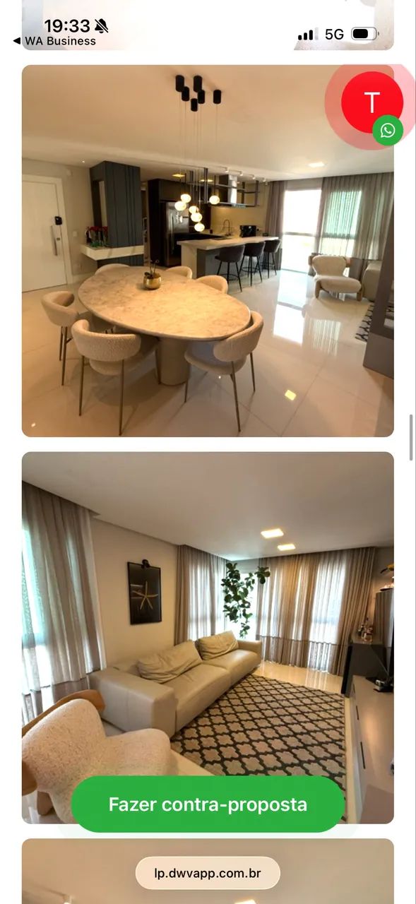 Apartamento finamente mobiliado Splendya tower fg  - Foto 2