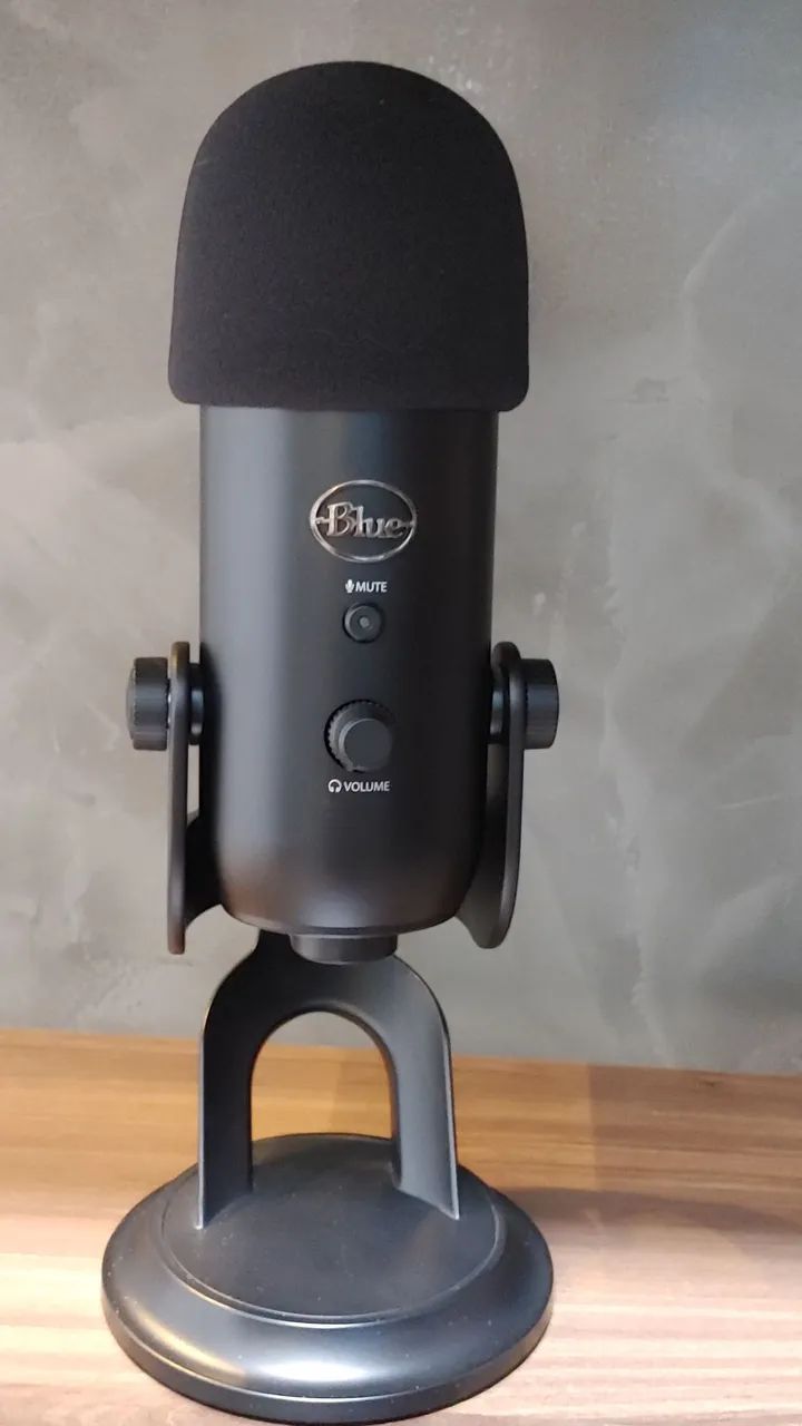 Microfone Condensador - Logitech: Blue - Yeti (Blackout) - Foto 5