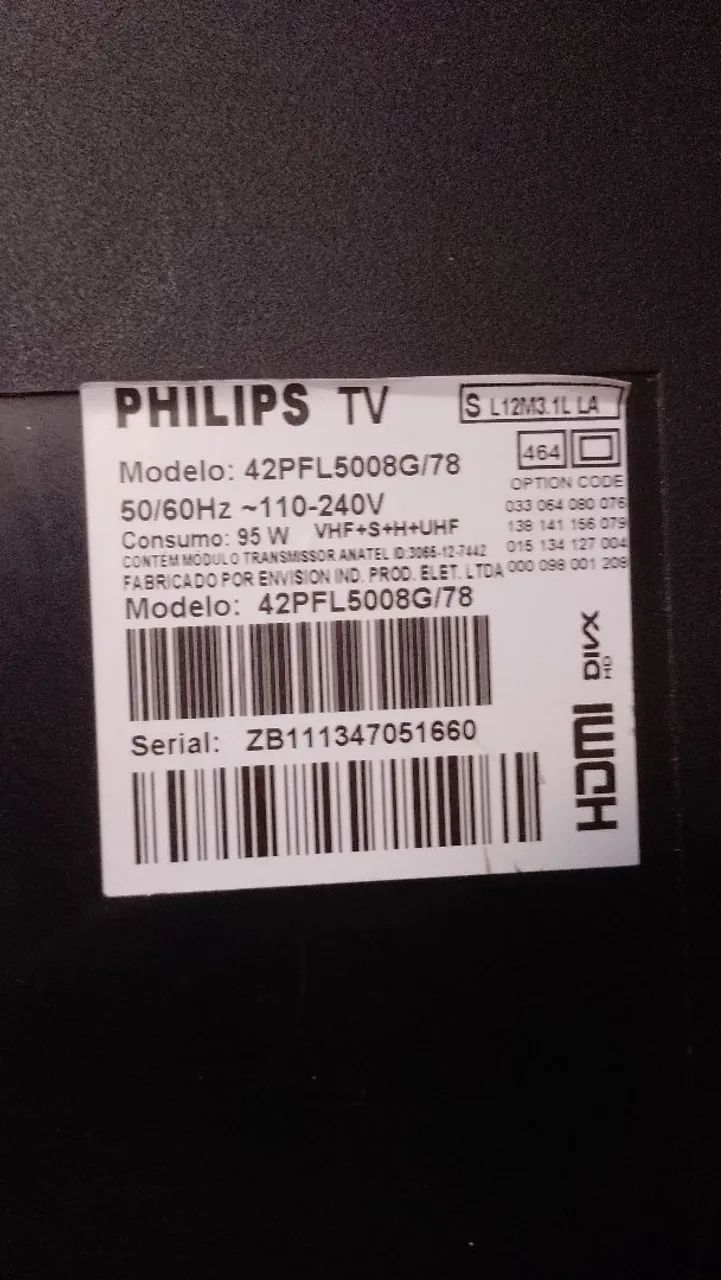 Te Philips 42p com defeito - Foto 2
