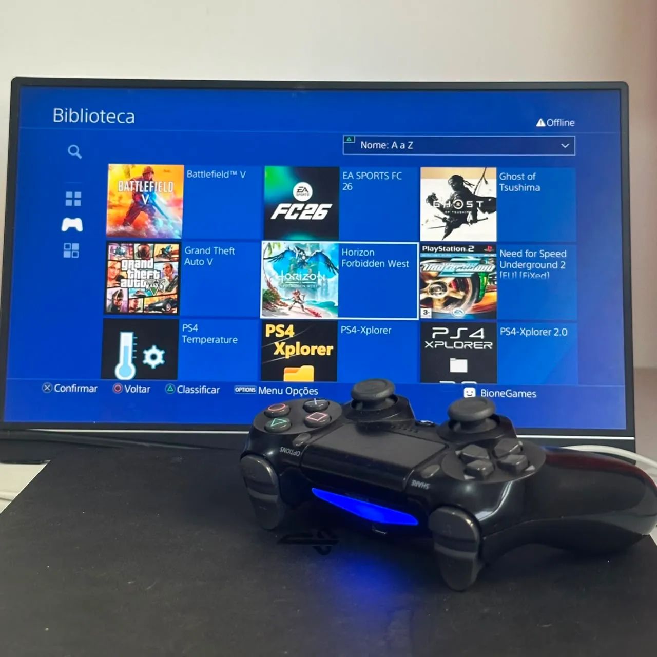 Ps4 slim 1Tb Desbloqueado Usado  - Foto 3