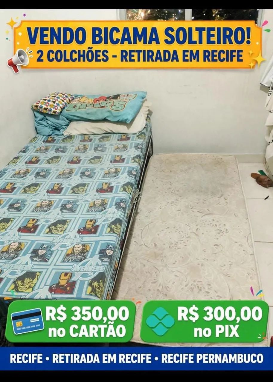 Bicama de Solteiro