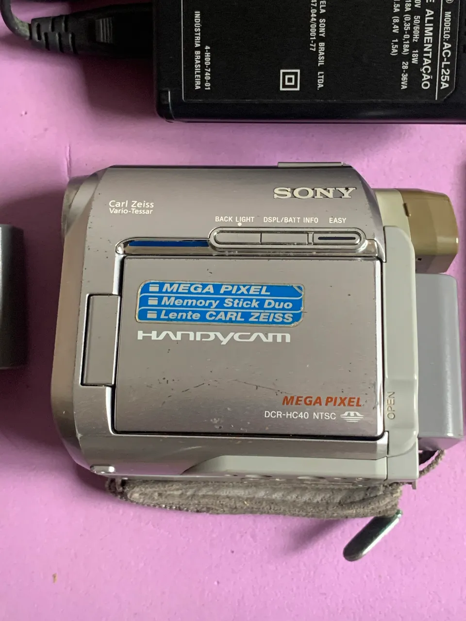 Câmera Sony filmadora colorida MOD. CCD TR848 - Câmeras e