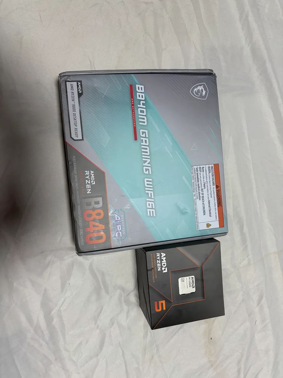 Kit Am5 Ryzen5 8500G e Placa Mãe B840m